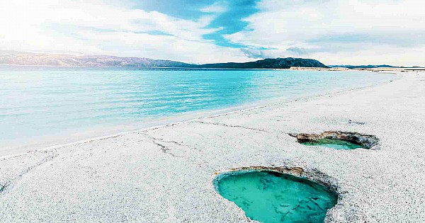 Doğa harikası Salda Gölü'nden manzaralar ve son hali