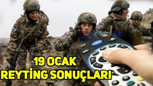 19 Ocak reyting sonuçları, Savaşçı, O Ses Türkiye, Gülbin Tosun kim zirvede?