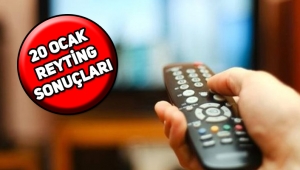 20 Ocak reyting sonuçları, Sefirin Kızı, Çukur, Milyoner, Fatih Portakal