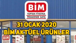 31 Ocak bim aktüel ürünleri kataloğunda indirimli ürünler listesi belli oldu