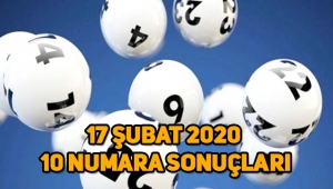 17 Şubat 2020 Milli Piyango 10 Numara sonuçları, hangi rakamlar çıktı?
