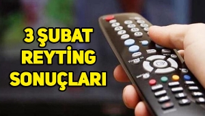3 Şubat reyting sonuçları, Çukur, Sefirin Kızı, Fatih Portakal