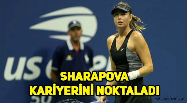 Sharapova profesyonel kariyerini noktaladığını duyurdu
