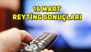 16 Mart reyting sonuçları, Çukur, Sefirin Kızı, Yasak Elma, Ya İstiklal Ya Ölüm