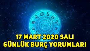 17 Mart 2020 Salı günlük burç yorumları: Koç, Boğa, İkizler, Yengeç, Aslan, Başak, Terazi, Akrep, Yay, Oğlak, Kova, Balık