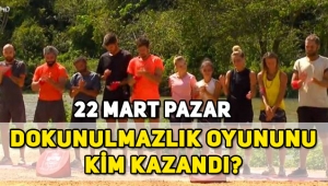 22 Mart Pazar Survivor dokunulmazlık oyununu kim kazandı, eleme adayı kim oldu?