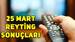 25 Mart reyting sonuçları, Kuruluş Osman, Öğretmen, Survivor, Jet Sosyete