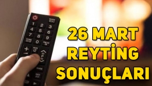 26 Mart reyting sonuçları, Mucize Doktor, Bir Zamanlar Çukurova, Fatih Portakal