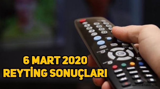 6 Mart reyting sonuçları, Arka Sokaklar, Hercai, Survivor 2020