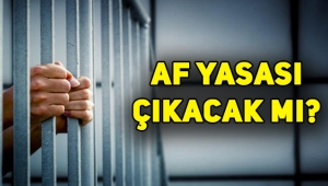 Af yasası ne zaman çıkacak, hangi suçlular af yasasından yararlanabilecek?