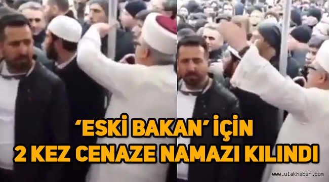 Geç kalan 'bakan' için şehit cenazesi ikinci kez kılındı