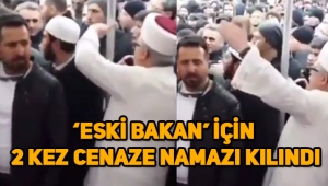 Geç kalan 'bakan' için şehit cenazesi ikinci kez kılındı