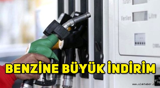 Son Dakika! Benzine büyük indirim geliyor