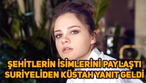 Suriyeliden şehit isimlerini paylaşan Miray Daner'e küstah yanıt! Miray Daner kimdir, nereli, kaç yaşında?
