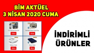 3 Mart 2020 bu cuma BİM Aktüel Kataloğu teknoloji ve inşaat malzemeleri indirimde