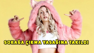 Aleyna Tilki de sokağa çıkma yasağına takılıyor