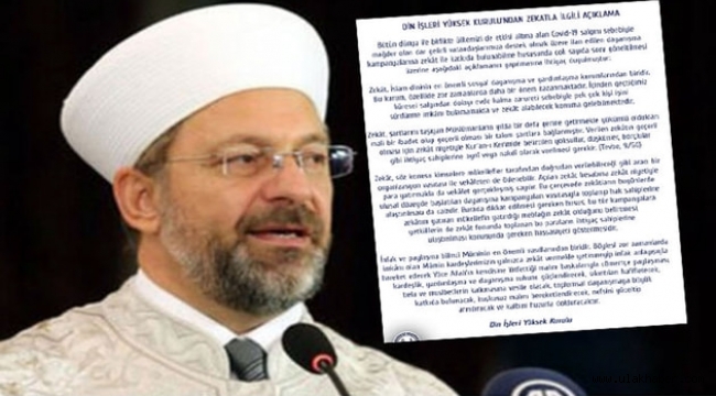 Diyanet'ten 'yardımı belediyeye yapmayın' fetvası