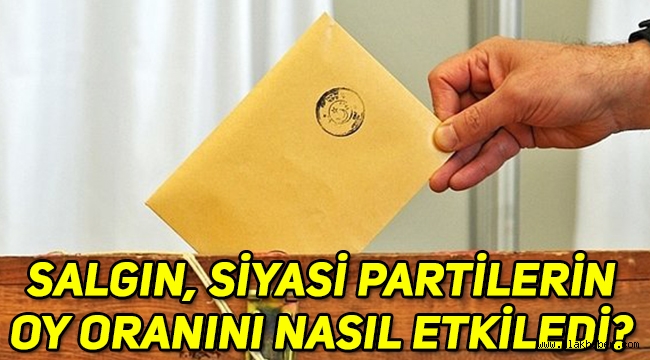 Salgın, siyaseti nasıl etkiledi? İşte son anket sonuçları