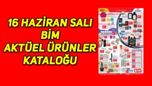 16 Haziran 2020 Salı Bim aktüel ürünler kataloğu