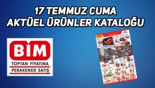 BİM 17 Temmuz Cuma aktüel ürünler kataloğu! BİM'de bu hafta neler var?