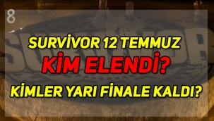 Survivor 2020 12 Temmuz kim elendi, sms sonuçları? Survivor'da yarı finale kimler kaldı, kim kazandı? Yarı final ne zaman?
