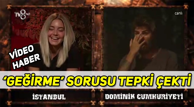 Survivor 2020 finalinde Aycan'dan Barış'a gelen 'geğirme' sorusu tepki çekti!