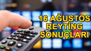 16 Ağustos reyting sonuçları, Tövbeler Olsun, MasterChef Türkiye, Fox Ana Haber