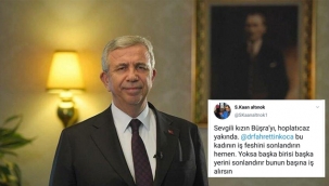 Büşra hemşire aşure istedi, tehdit edildi!