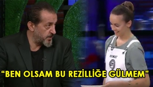 Masterchef'te Mehmet Şef, Tanya'nın gülmesine çok kızdı