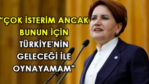 Meral Akşener'den Cumhurbaşkanlığı adaylığı sorusuna şaşırtan cevap