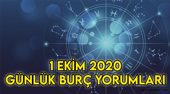 1 Ekim Perşembe Koç, Boğa, İkizler, Yengeç, Aslan, Başak, Terazi, Akrep, Yay, Oğlak, Kova, Balık günlük burç yorumları