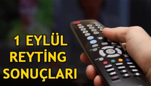 1 Eylül reyting sonuçları Baraj, Menajerimi Ara, Hekimoğlu