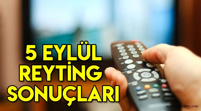 5 Eylül reyting sonuçları, MasterChef Türkiye, Kuzey Yıldızı İlk Aşk, Çatı Katı Aşk