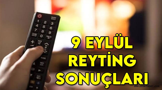 9 Eylül reyting sonuçları, MasterChef, Sen Çal Kapımı, Fox Ana Haber