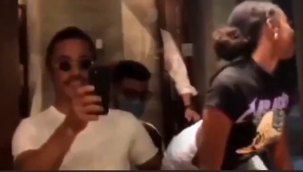 Nusret'in mekanında twerk yapan kadın, sevgilisine yakalandı, ortalık ayağa kalktı!