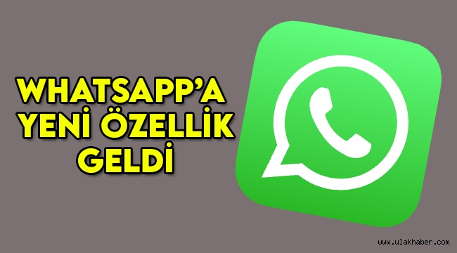 WhatsApp'a yeni özellik geliyor! İşte merakla beklenen özelliğin detayları