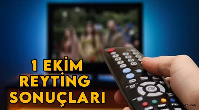 1 Ekim reyting sonuçları: Baraj, Menajerimi Ara, Hekimoğlu