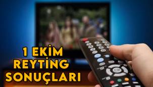 1 Ekim reyting sonuçları: Baraj, Menajerimi Ara, Hekimoğlu