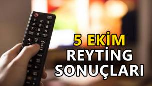 5 Ekim reyting sonuçları: Çukur, Sefirin Kızı, Yasak Elma
