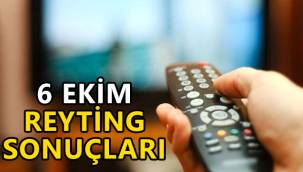 6 Ekim reyting sonuçları, Menajerimi Ara, Baraj, Hekimoğlu