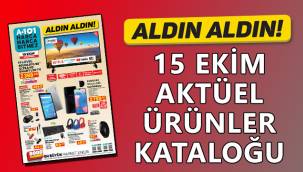 15 Ekim a101 aldın aldın aktüel ürünler kataloğunda bu hafta neler var?