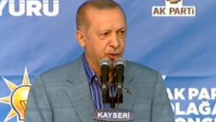 Cumhurbaşkanı Erdoğan, Kayseri'ye yapılan yatırımları anlattı