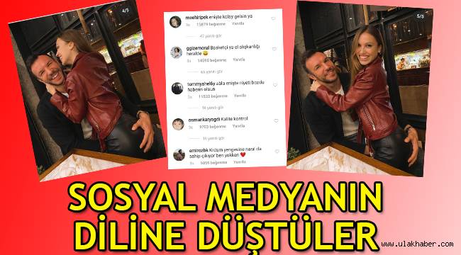 Duygu Özaslan'ın basketbolcu sevgilisi ile verdiği pozlar sosyal medyanın diline düştü