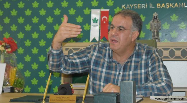 Gelecek Partisi Kayseri İl Başkanı Zülküf Arslan'dan erken seçim açıklaması