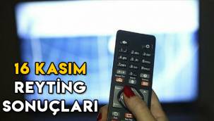 İşte 16 Kasım reyting sonuçları hangi dizi zirvede?