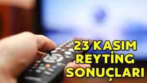 23 Kasım Pazartesi | Hangi dizi reyting sonuçlarında zirvede?