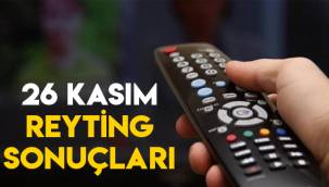 İşte 26 Kasım reyting sonuçları, Bir Zamanlar Çukurova, MasterChef, Mucize Doktor, Alev Alev