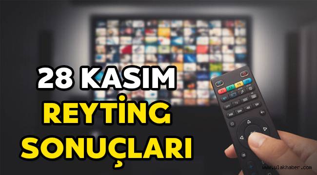 İşte 28 Kasım Cumartesi reyting sonuçları İbo Show, Kuzey Yıldızı İlk Aşk, Kim Milyoner Olmak İster