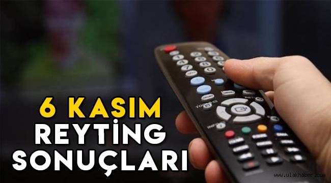 6 Kasım reyting sonuçları, dizi reytingleri: MasterChef, Hercai, Babil, Ramo