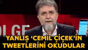 Ahmet Hakan'ın sunduğu Tarafsız Bölge programında 'Cemil Çiçek' komedisi!